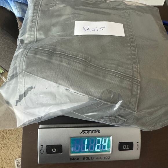 Democracy Absolution Cargo Pants Size 12 Olive Green Utility Stretch Casual - Picture 10 of 10